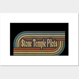 Stone Temple Pilots Vintage Stripes Posters and Art